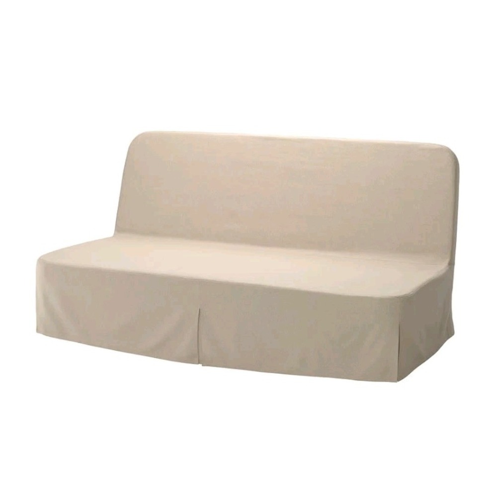 Ikea NYHAMN Cover for sleeper sofa, Naggen beige 905.466.33 - NEW OPEN BOX
